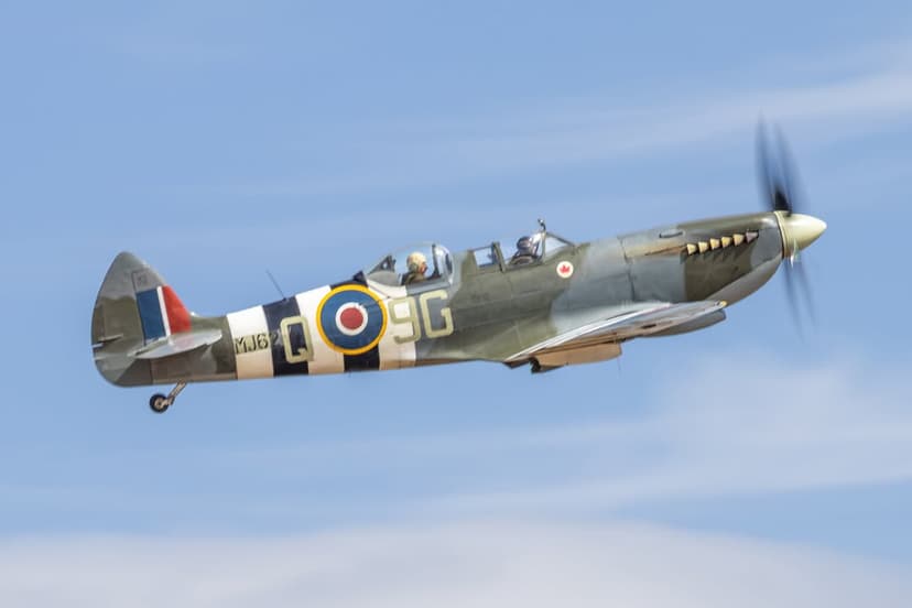 Spitfire Display Print