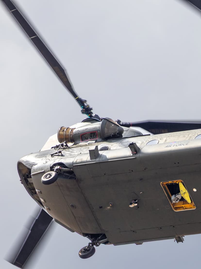 RAF Chinook Display Print