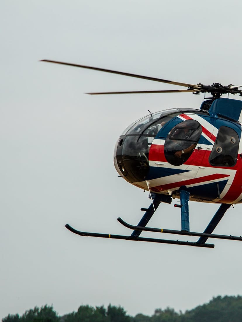Runway 25 Fly-in Helicopters Print - Image 1